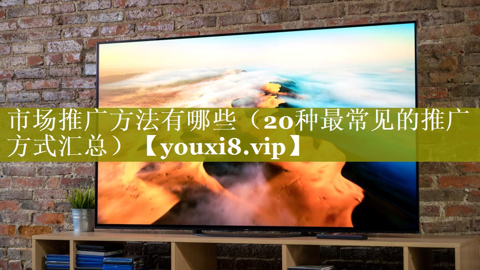 市场推广方法有哪些（20种最常见的推广方式汇总）