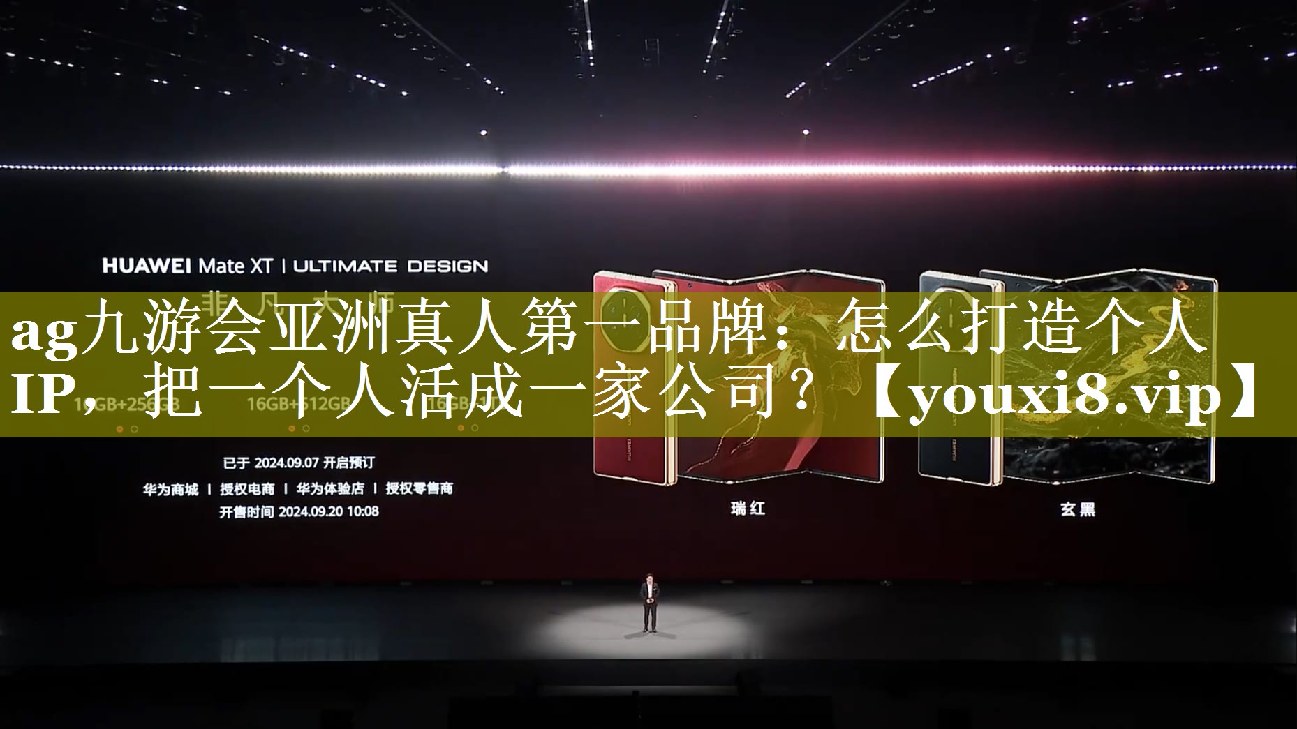 怎么打造个人IP，把一个人活成一家公司？